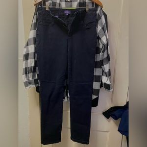 NYDJ black jeans